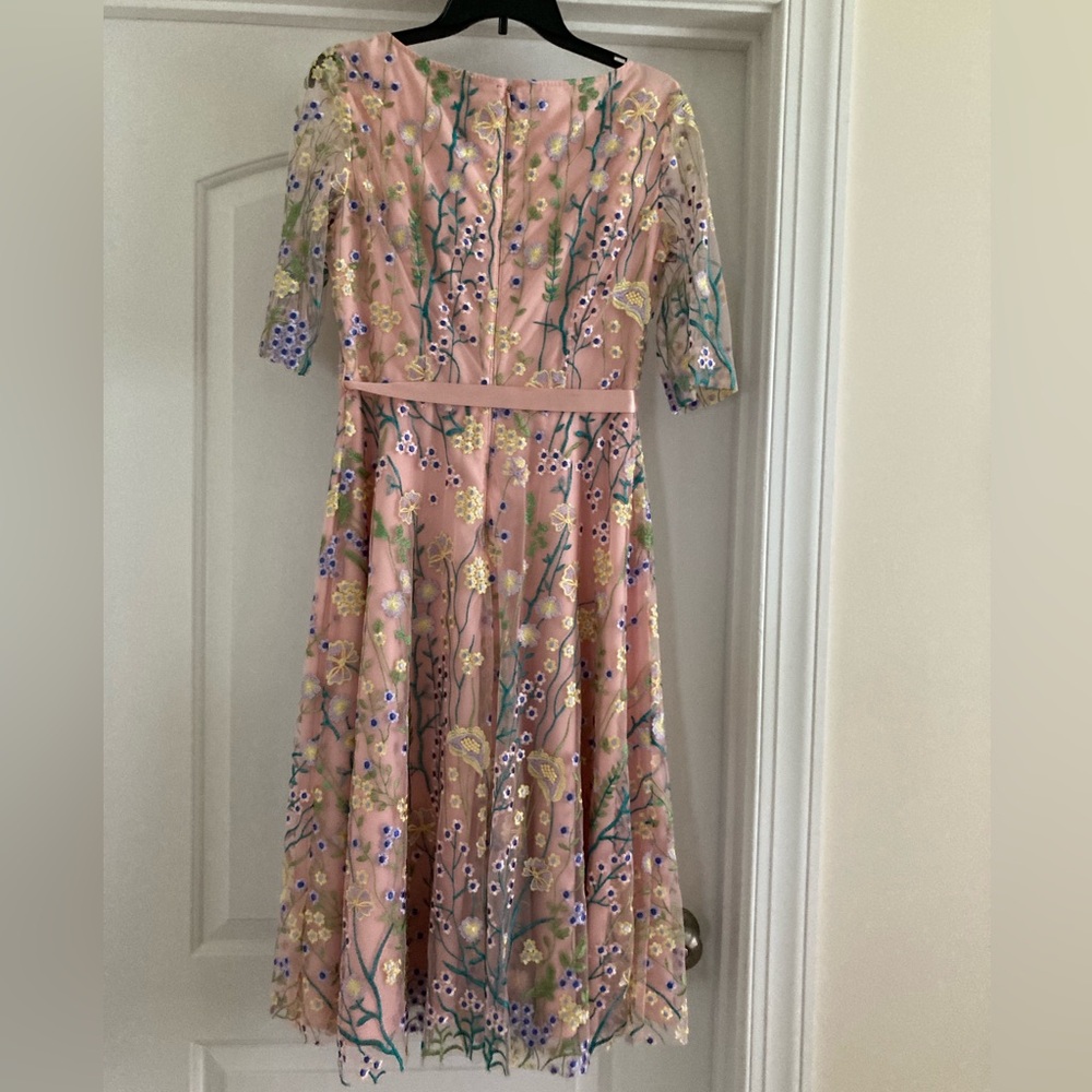 Alex Marie Multicolor Floral Midi Dress - Picture 5 of 6